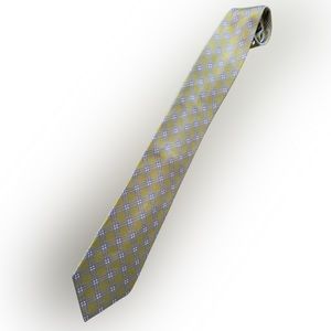 😎 Hickory Freeman green 100% hand tailored silk tie in excellent conditi…
